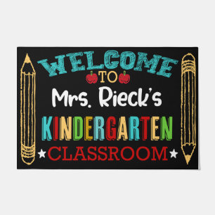 Personalisierter Empfang im Kindergarten Fußmatte