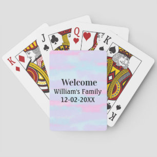 personalisierter Empfang Spielkarten