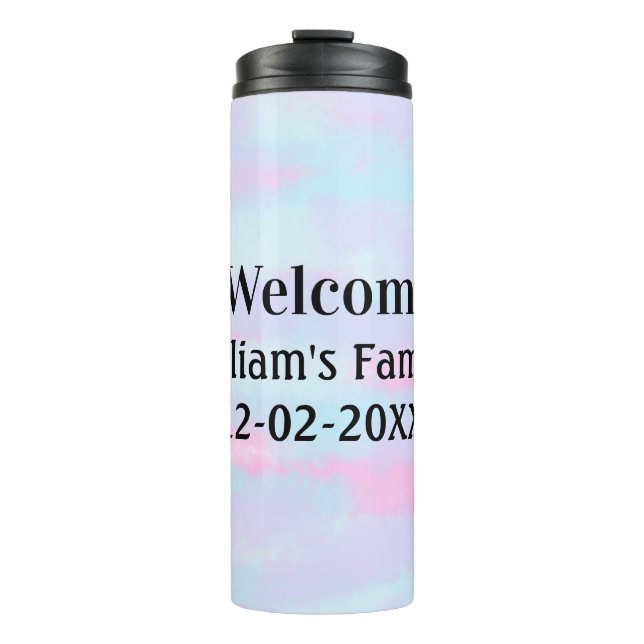 personalisierter Empfang Thermosbecher (Vorderseite)