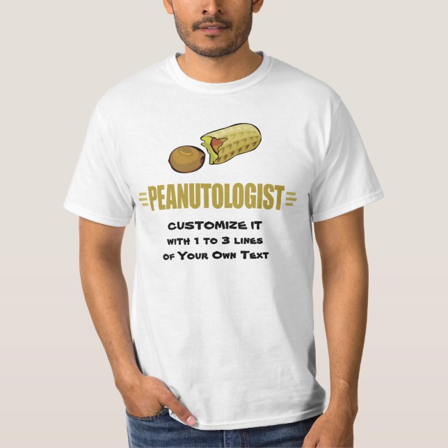 Personalisierter Erdnuss T-Shirt (Vorderseite)