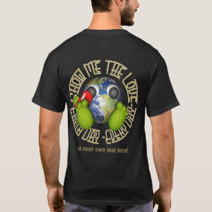 Personalisierter Erdtag T-Shirt
