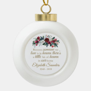 Personalisierter Erinnerungshimmel der geschenk- Keramik Kugel-Ornament