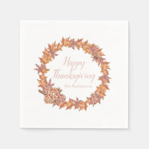 Personalisierter Erntedank | Aquarellfarbene Herbs