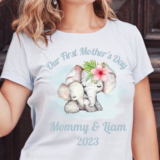 Personalisierter Erster Muttertag - passende Shirt (Von Creator hochgeladen)
