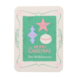 Personalisierter essbarer Weihnachts-Schmuck Magnet