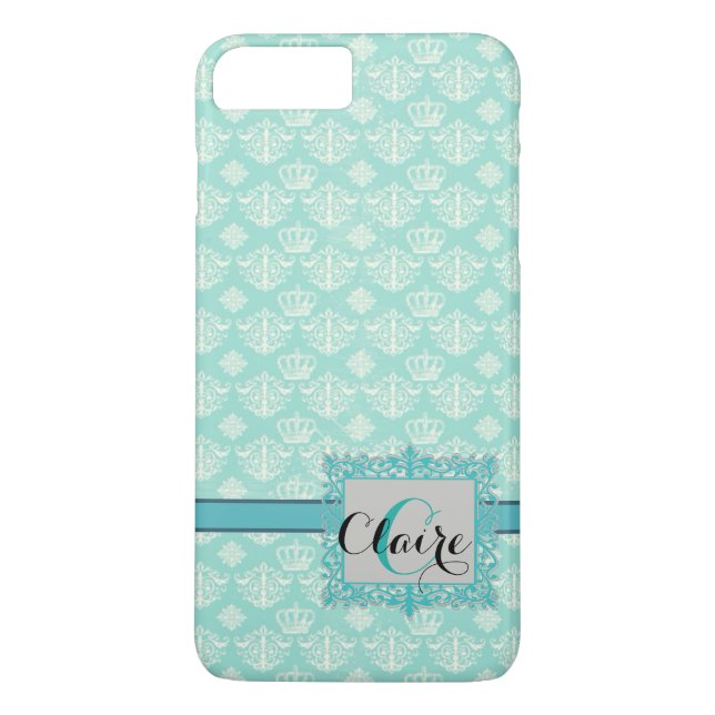 Personalisierter Fall Damask iPhone 7 Plus Case-Mate iPhone Hülle (Rückseite)