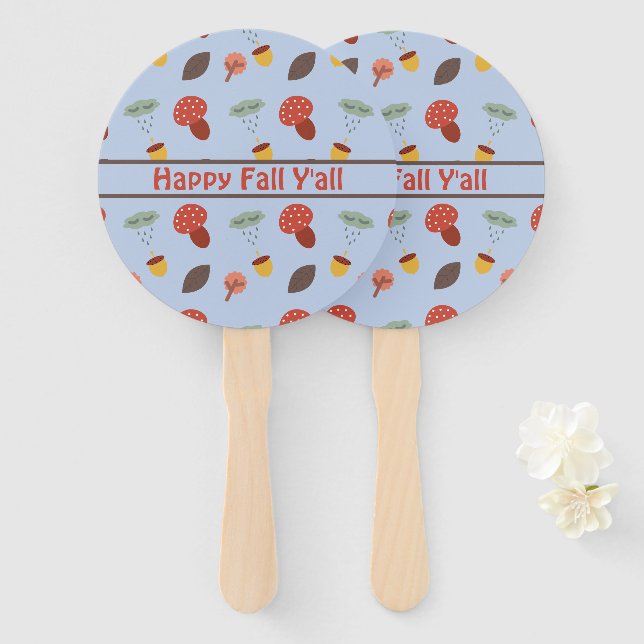 Personalisierter Fall Fächer (Vorne und Hinten)