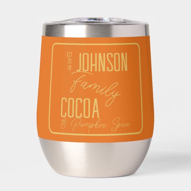 Personalisierter Fall Familie Pumpkin Gewürz (Vorderseite)