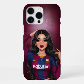 Personalisierter Fall für Barcelona Fan Phone iPhone 16 Pro Max Hülle