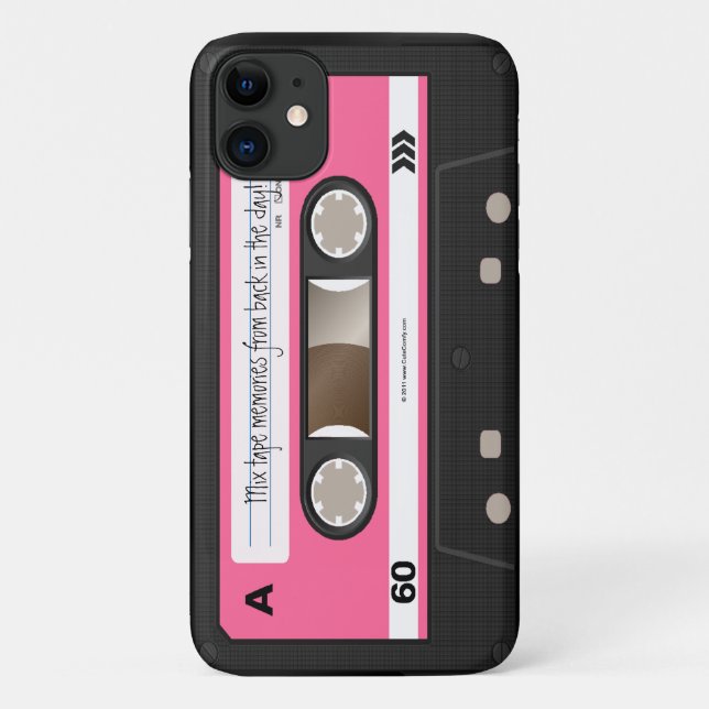 Personalisierter Fall für das rückseitige Kassette Case-Mate iPhone Hülle (Rückseite)