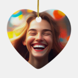 Personalisierter Fall Keramik Ornament