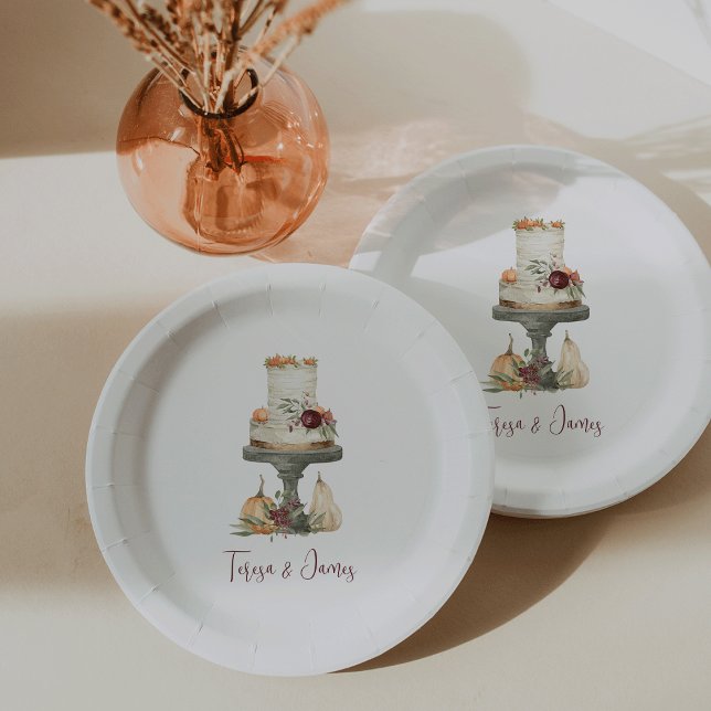 Personalisierter Fall Layer Cake Pappteller (Von Creator hochgeladen)