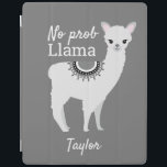 Personalisierter Fall "NO Prob Llama" iPad - grau iPad Hülle<br><div class="desc">Erhöhen Sie Ihr iPad-Schutzspiel mit unserem Personalisierten "NO Prob Llama" iPad Case in ausgeklügeltem Grau. Dieses iPad Gehäuse verbindet Stil, Spaß und Personalisierung perfekt. Dieses Gehäuse, das genau auf Ihr iPad abgestimmt ist, ermöglicht einen einfachen Zugang zu allen Ports und Tasten und bietet gleichzeitig einen robusten Schutz gegen tägliches Abtragen...</div>