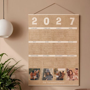 Personalisierter Familien-Foto-Collage-Kalender 20 Poster