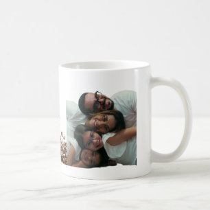 Personalisierter Familienfoto-Kaffeebecher für Mam Kaffeetasse
