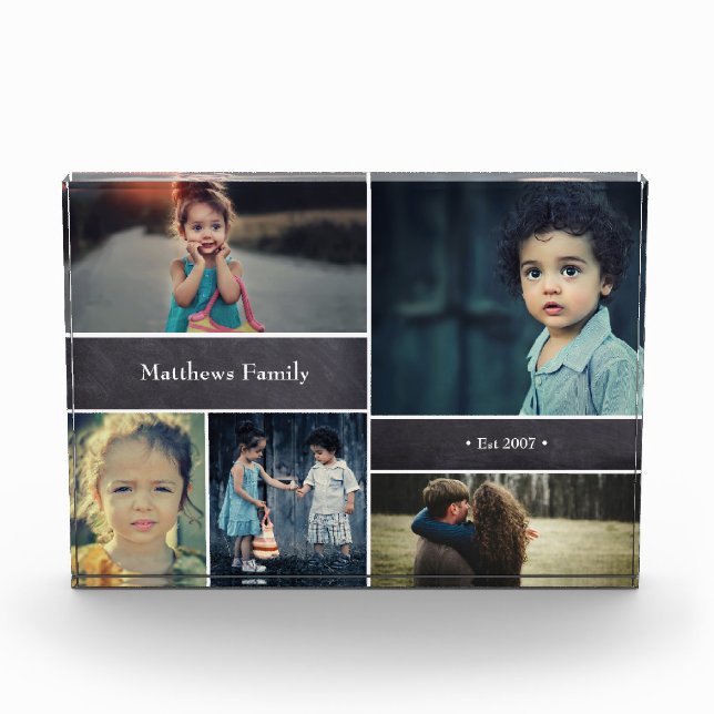 Personalisierter Familienname, 5 Fotomaterial Fotoblock (Vorderseite)
