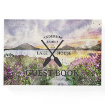 Personalisierter Familienname Lake House