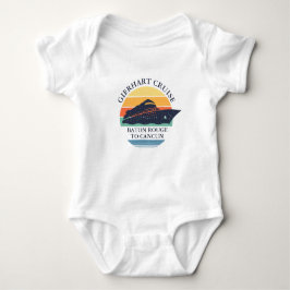 Personalisierter Familienurlaub Baby Strampler