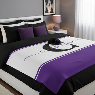 Personalisierter Farbblock Fleecedecke