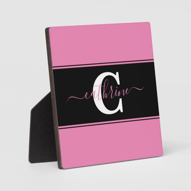 Personalisierter Farbblock Fotoplatte (Vorderseite)