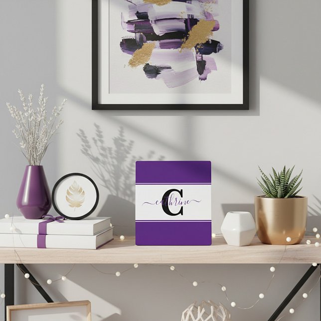 Personalisierter Farbblock Fotoplatte (Von Creator hochgeladen)