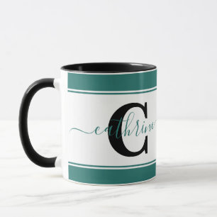 Personalisierter Farbblock Tasse