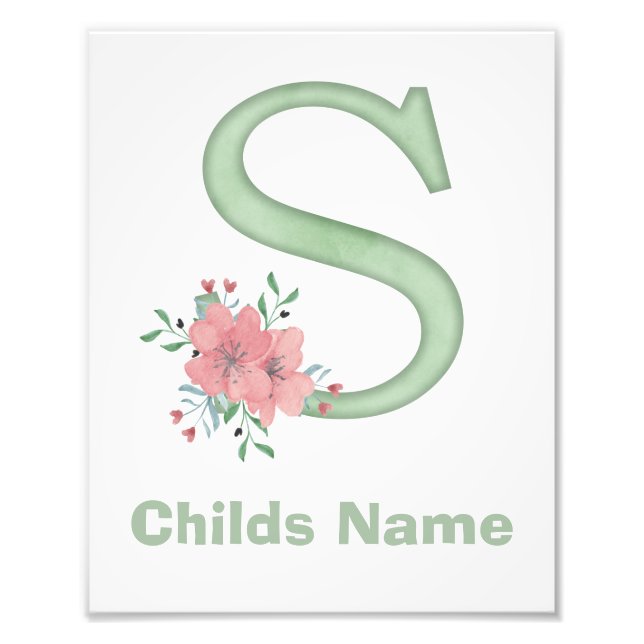 Personalisierter Farbbrief S Foto drucken (Vorne)