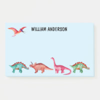 Personalisierter farbiger Dinosaurier 