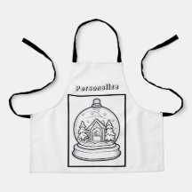 Personalisierter Farbschneeglobe