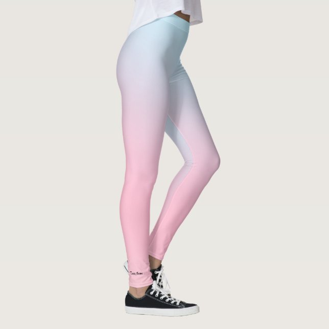 Personalisierter Farbverlauf Leggings (Rechts)