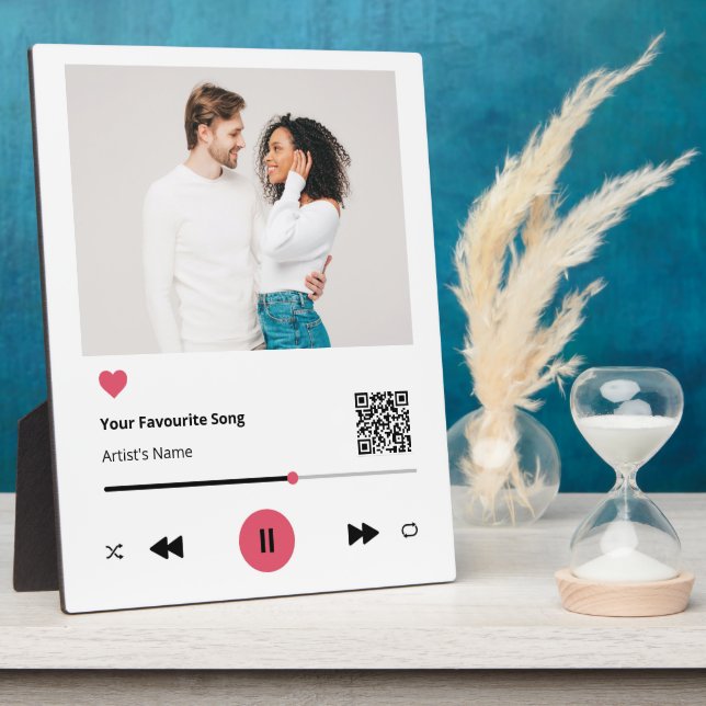 Personalisierter Favoritentablett Fotoplatte (Seite)