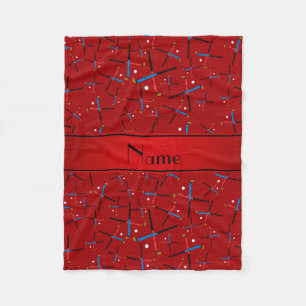 Personalisierter Feldhockey Fleecedecke