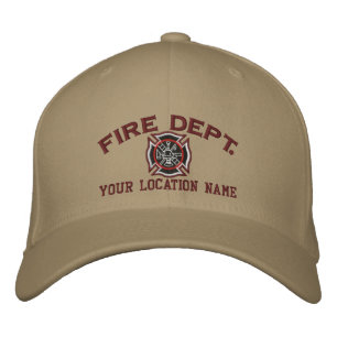 Personalisierter Firefighter - kundenspezifische C Bestickte Kappe
