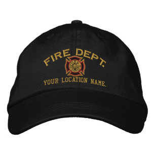 Personalisierter Firefighter - kundenspezifische C Bestickte Kappe