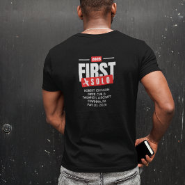 Personalisierter First-Solo-Flug | PILOT | Flugzeu T-Shirt