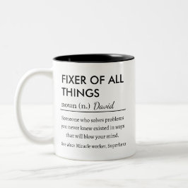 Personalisierter Fixer für alles, was für einen Gr Tasse