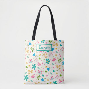 Personalisierter floraler Individuelle Name