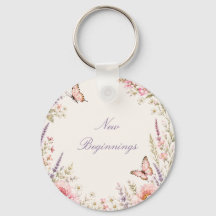 Personalisierter floraler Schmetterling