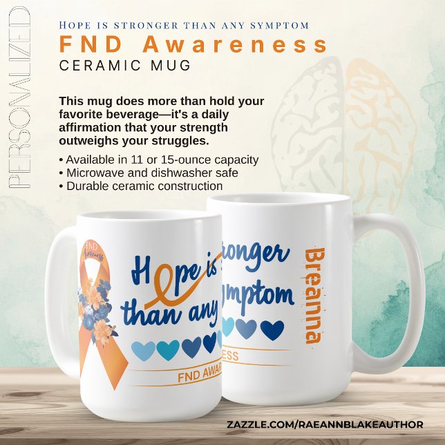 Personalisierter FND-Bewusstseins-Keramikbecher Kaffeetasse (Von Creator hochgeladen)