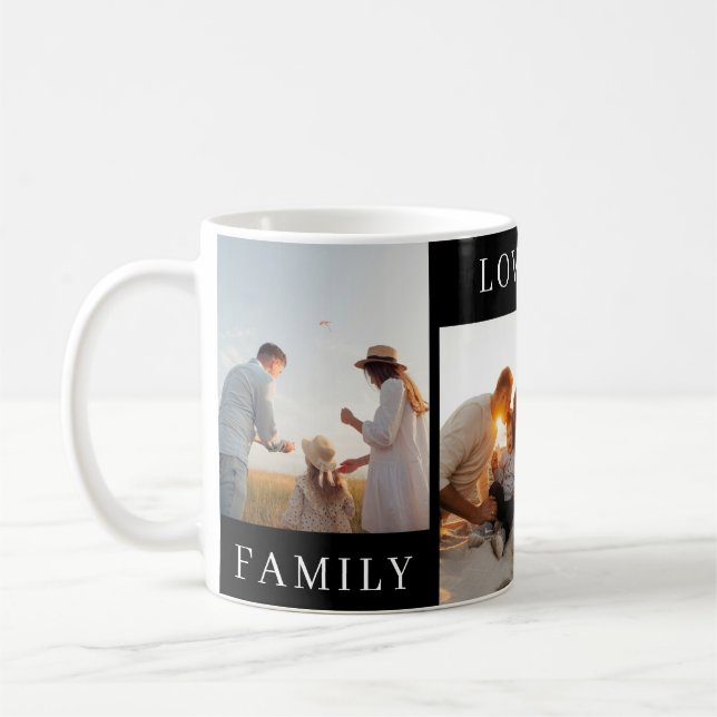 Personalisierter Foto-Bildtext Kaffeetasse (Links)