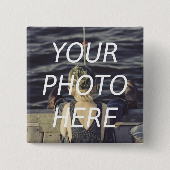 Personalisierter Foto-Button  Button (Vorderseite)