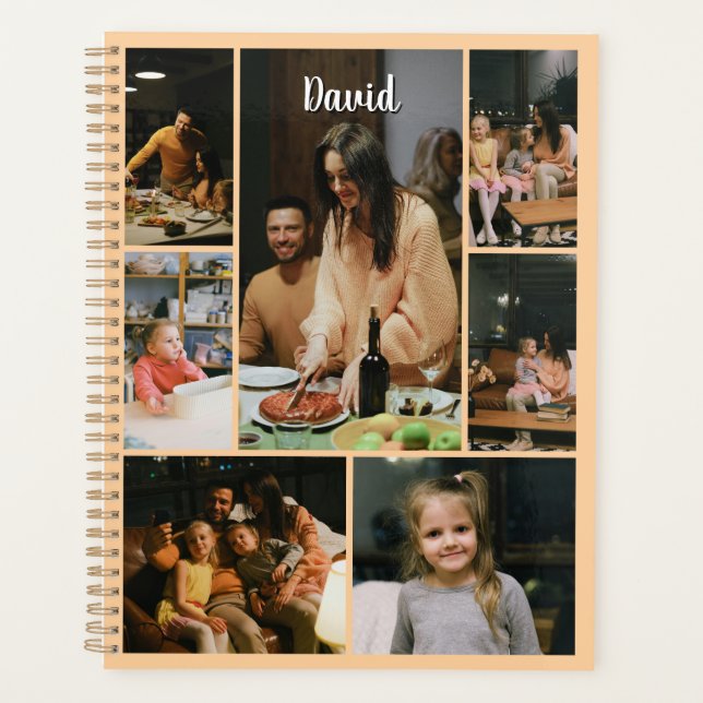 Personalisierter Foto-Cover-Planer Planer (Vorderseite)