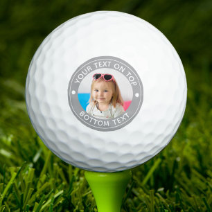 Personalisierter Foto Golfball mit individueller F