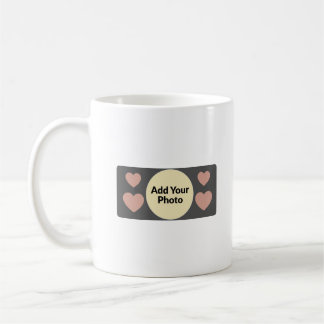 Personalisierter Foto-Herzbecher - individuelles L Kaffeetasse