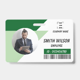 Personalisierter Foto-ID-Geschäftsausweis Ausweis