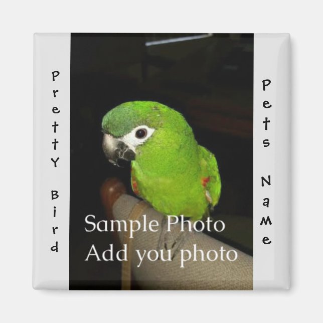 Personalisierter Foto Magnet (Vorne)