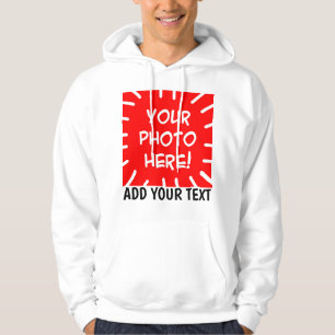 Personalisierter Foto mit benutzerdefiniertem Name Hoodie