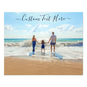 Personalisierter Foto mit benutzerdefiniertem Text