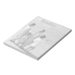 Personalisierter Foto-Notizblock 5,5" x 6" Familie Notizblock