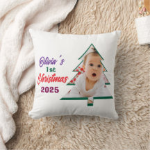 Personalisierter Foto-Olivias 1. Weihnachtsbaum
